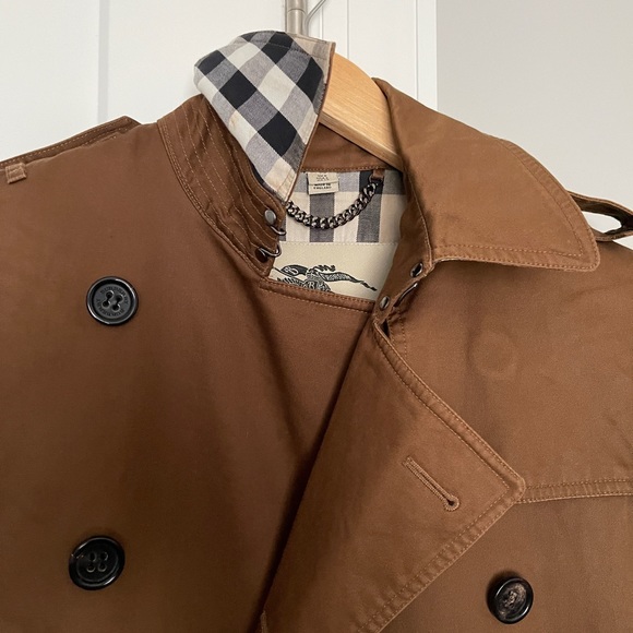 Burberry Chocolate Brown Trench Coat - Picture 2 of 6